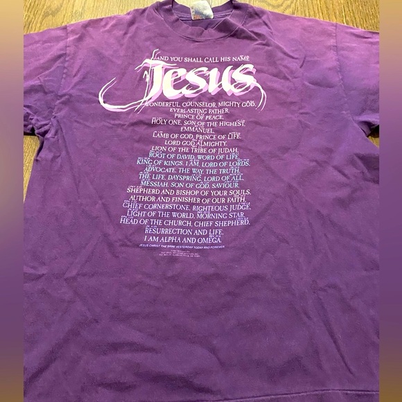 And you Shall call his name - 1991 Bob Bailey tshirt - Picture 3 of 7